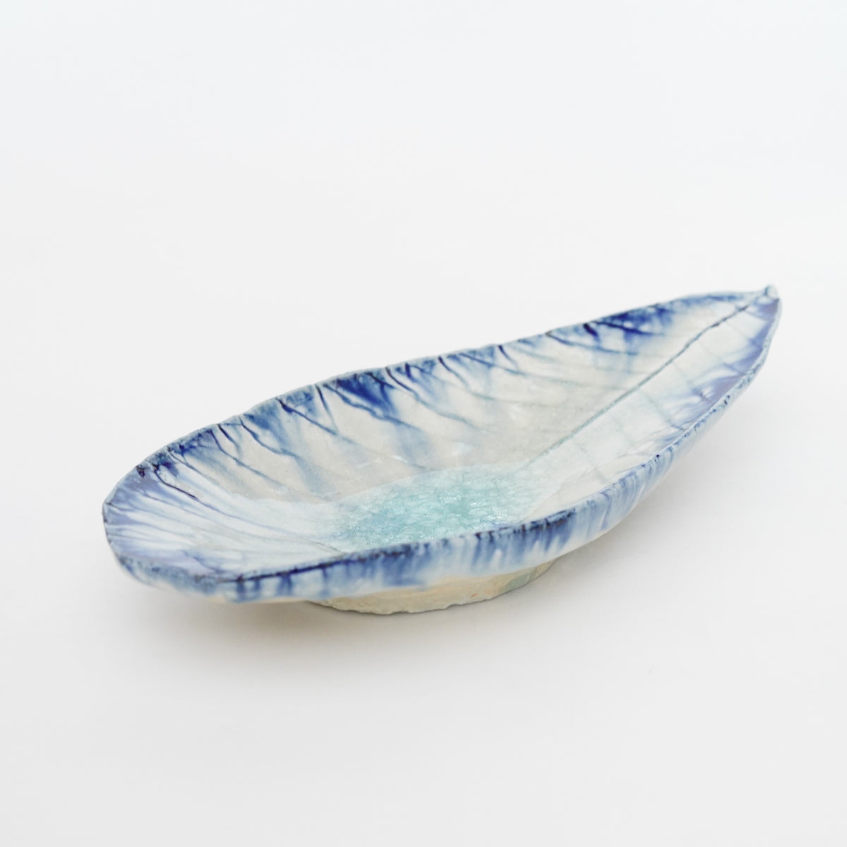 御深井焼 御深井釉絵付大皿 53cm 江戸後期 御深井焼 御深井釉絵付大皿