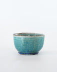 【Kazuhiko Kudo】Green Kohiki octagonal small bowl
