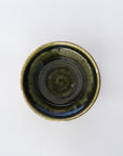 Oribe comb-shaped bamboo knotted 4-inch pot