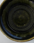 Oribe comb-shaped bamboo knotted 4-inch pot