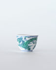 Aogosu dragon sake cup