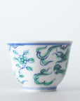 Aogosu dragon sake cup