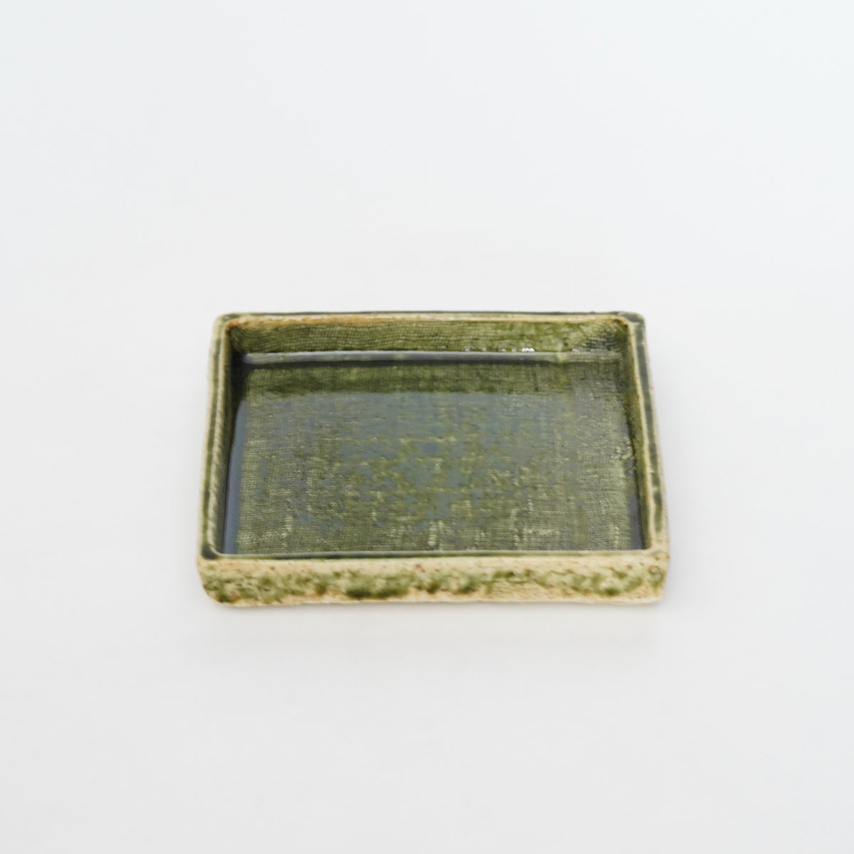 「母」 織部 布目 沢瀉図 隅切 小皿 5客 （A） 母」 織部 布目 沢瀉図 隅切 小皿 5客 （A） - メルカリ