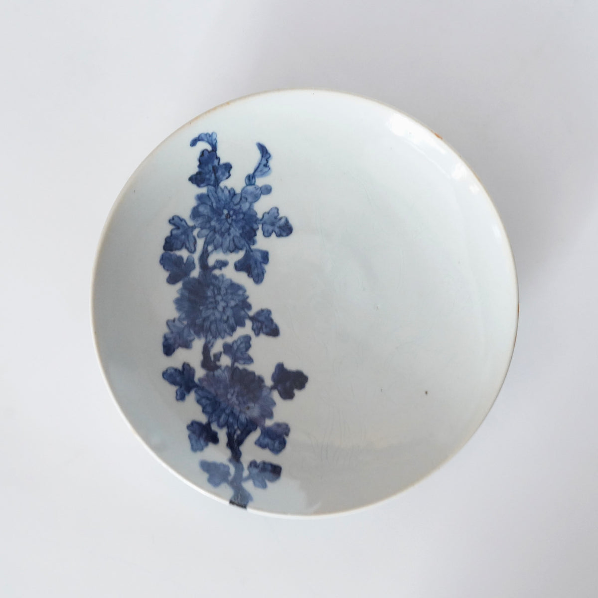 廣野俊彦 染付皿 5客 工芸品