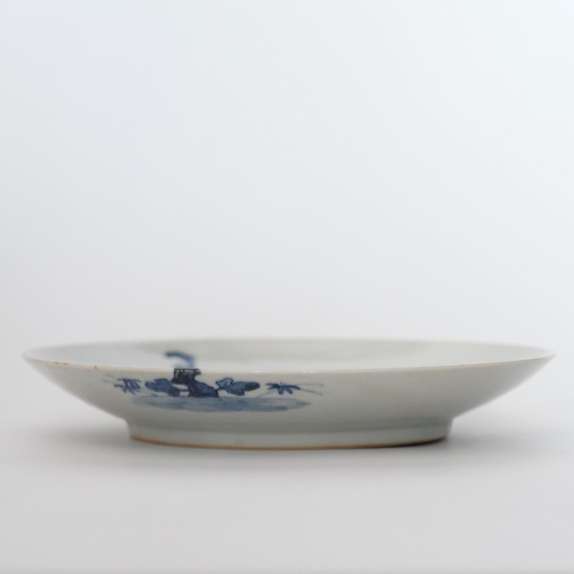 【廣野俊彦】古染付菊蓮彫皿