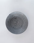 【Etsuji Noguchi】grayish black 6sun flat bowl
