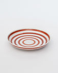 square flower patterned diamond-shaped plate