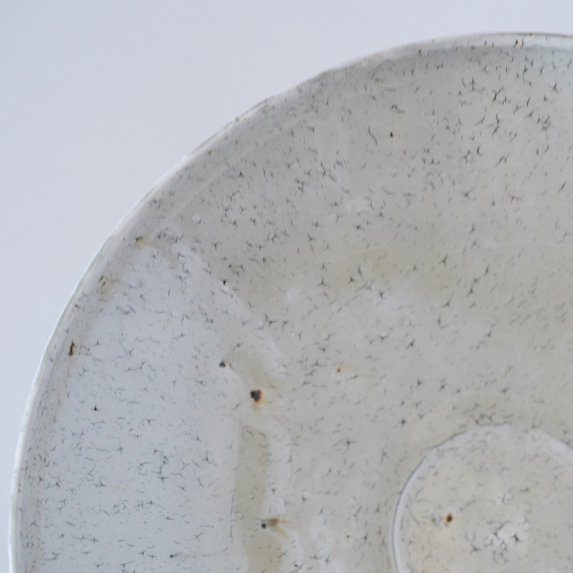 【Tomohiro Suzuki】Glass glazed 8sun deep plate