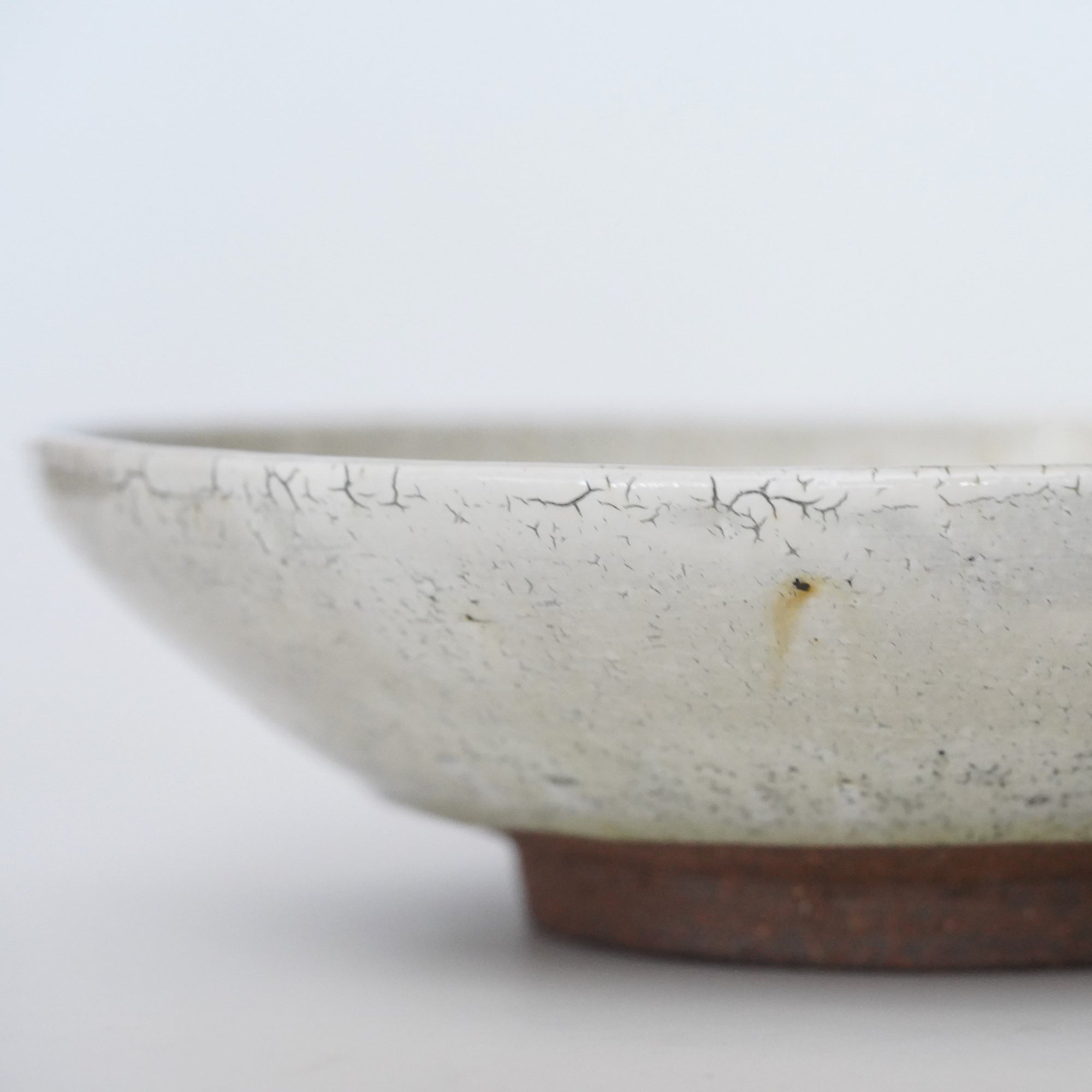 【Tomohiro Suzuki】Glass glazed 8sun deep plate