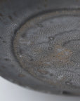 【Hideki Yamamoto】Kuro-yu flower-shaped deflection bowl