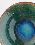 【Kazuhiko Kudo】Green Kohiki small plate with rim
