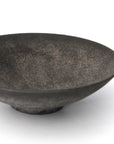 【Eiichi Shibuya】地ノ器 edged bowl small verdigris blue