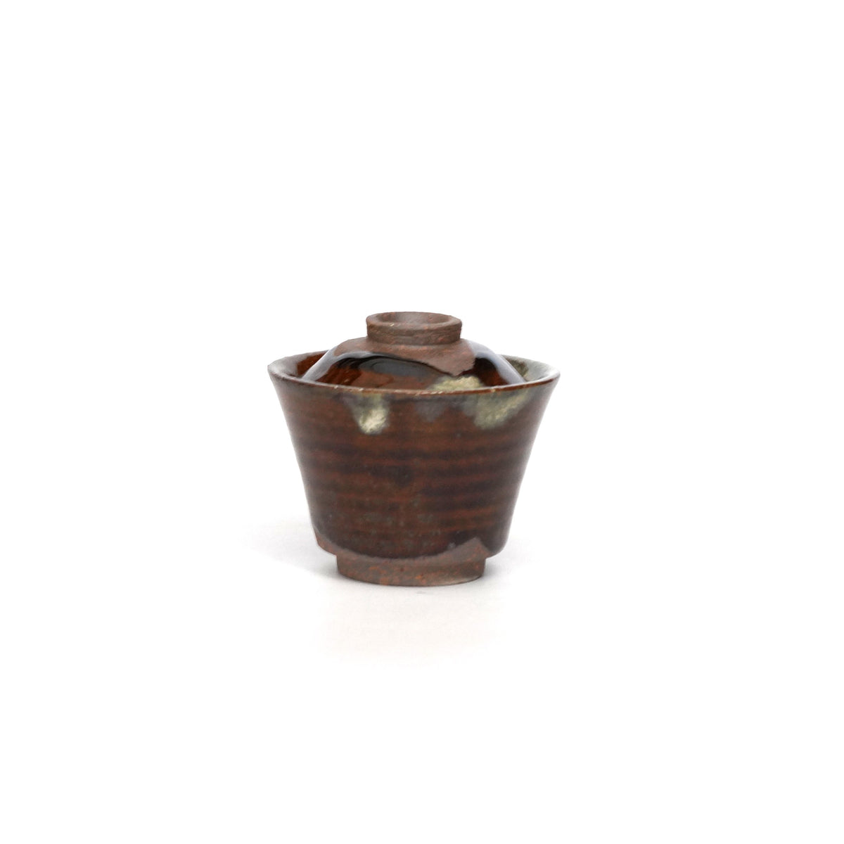 珍品 朝鮮唐津？窯変？大海茶入 棗 ナツメ 茶入 茶道具 蓋無し