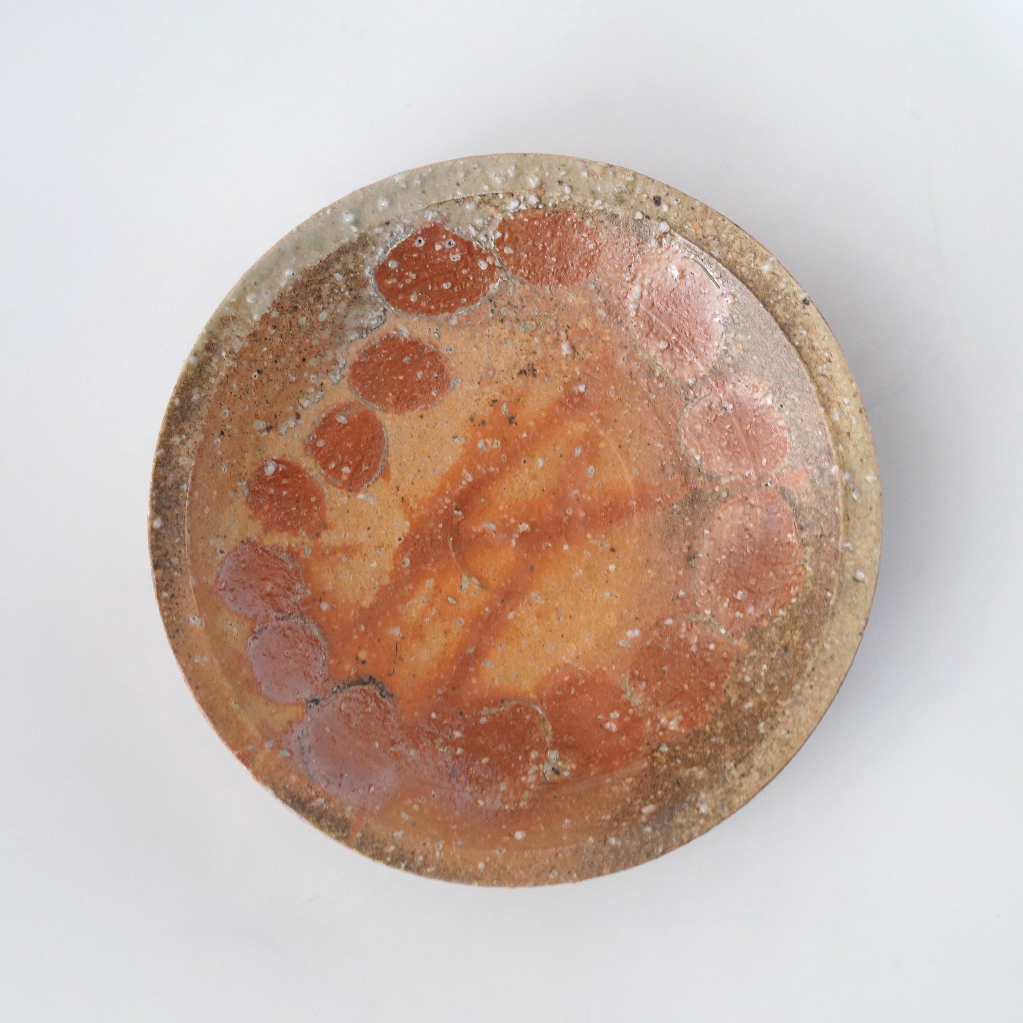 【Kai Tsujimura】Shigaraki round plate