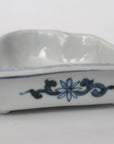 山型向付 染山水