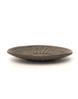 【Hideki Yamamoto】Kuro-yu chrysanthemum plate