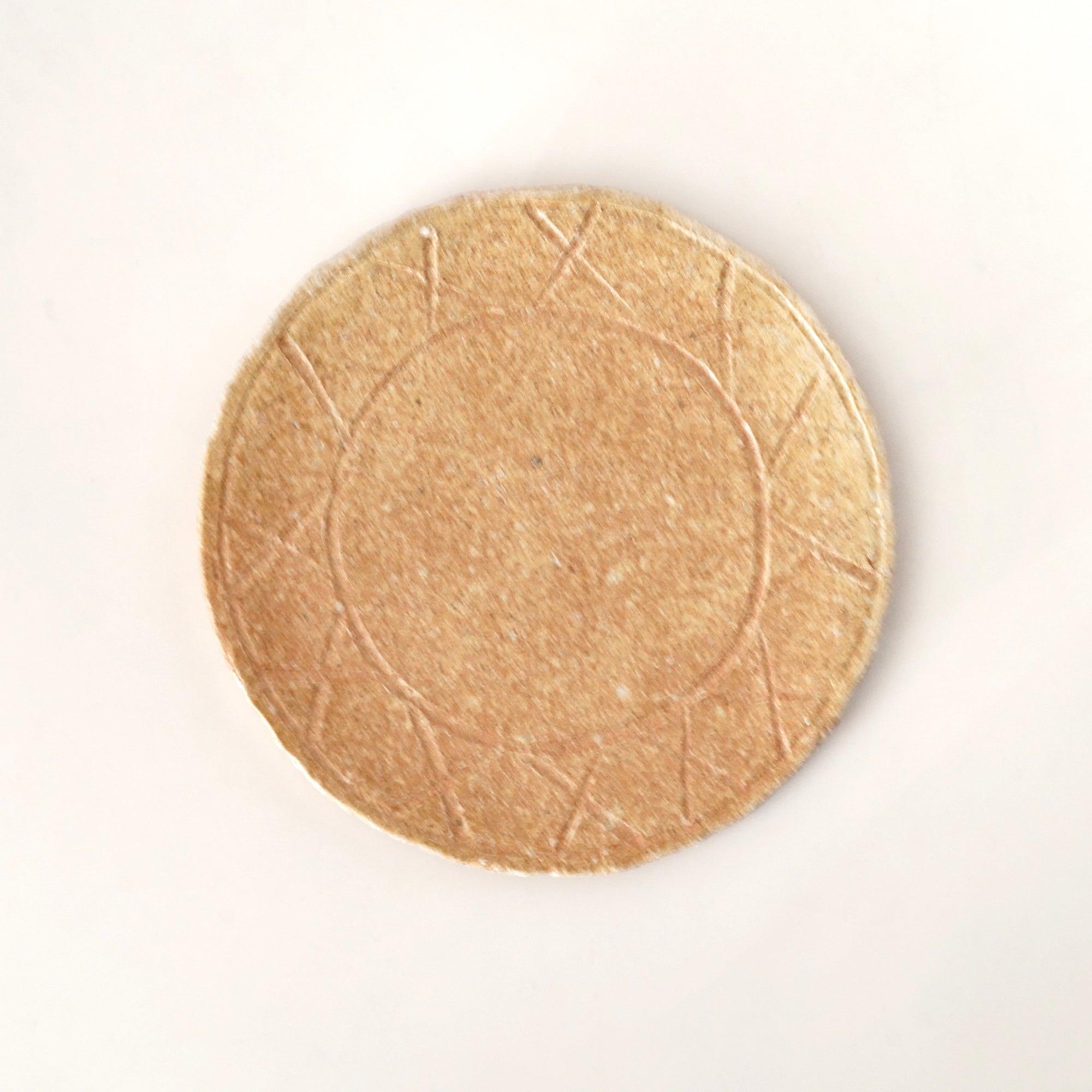 【柳下李器】信楽桧垣文皿