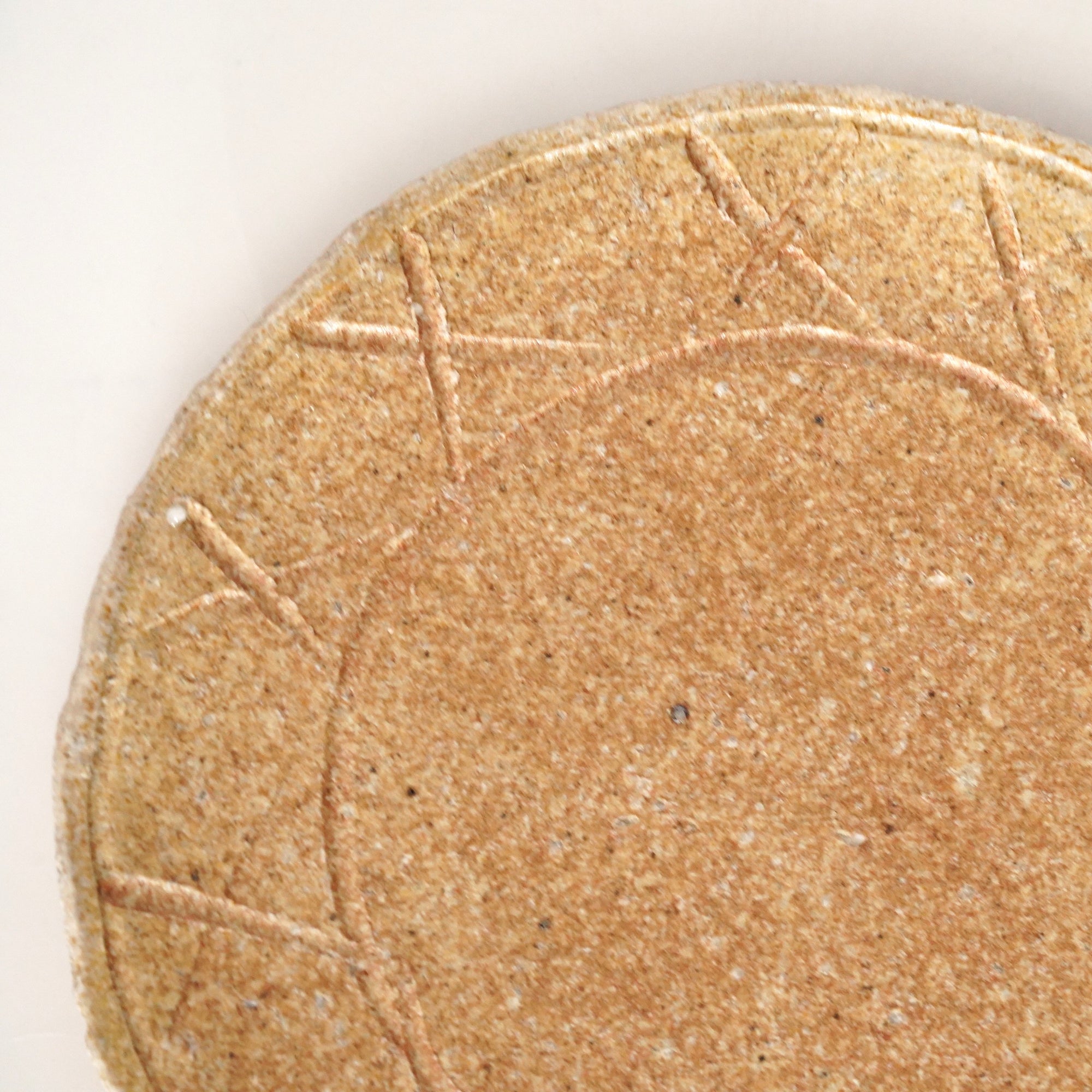 【柳下李器】信楽桧垣文皿