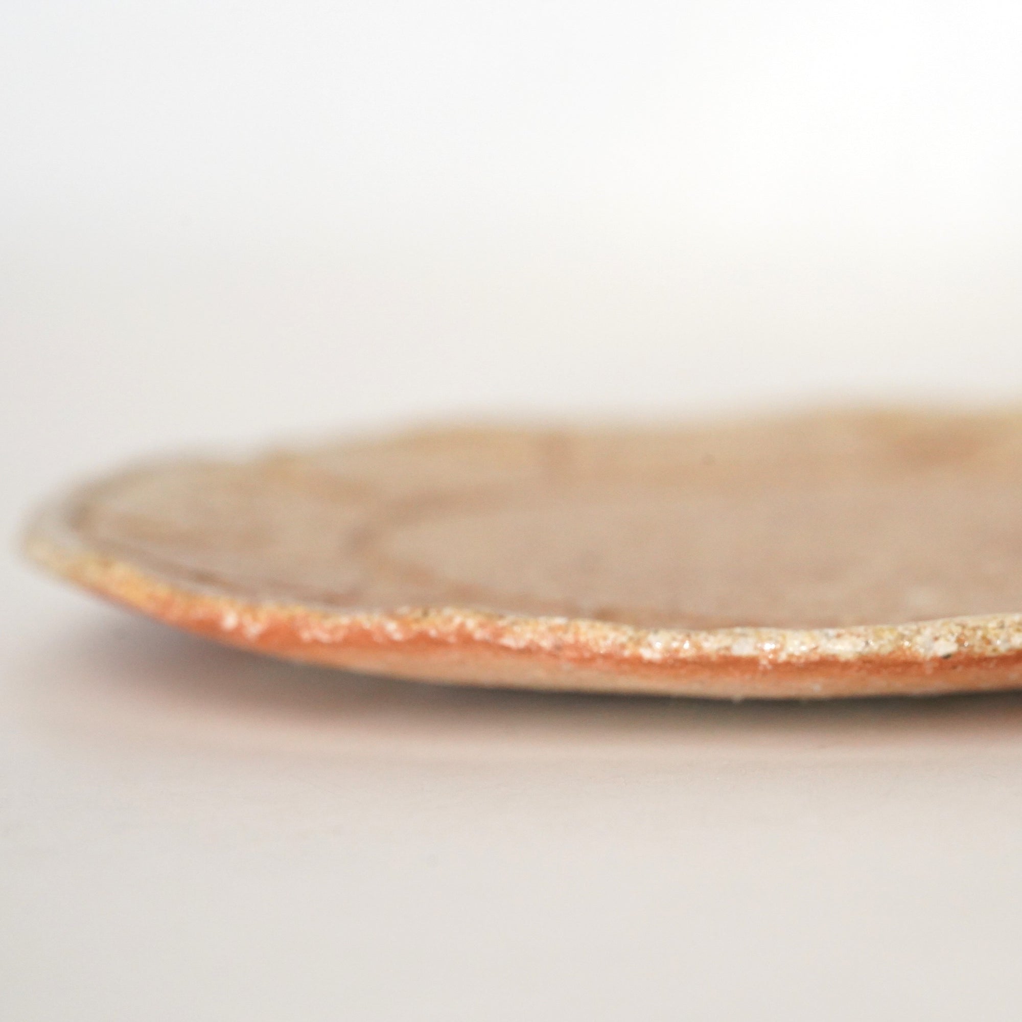 【柳下李器】信楽桧垣文皿