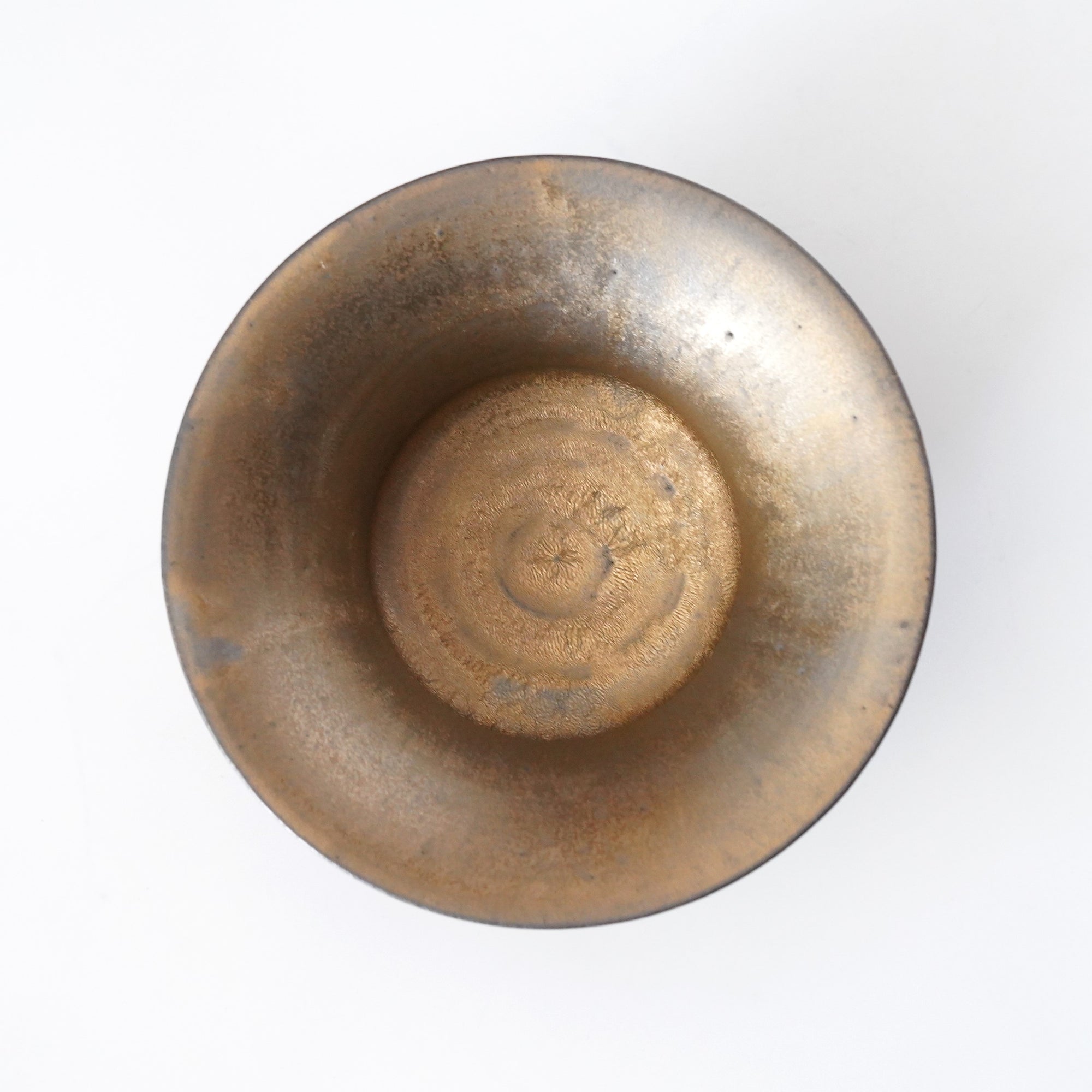 【Hideki Yamamoto】Gold-painted Yayoi bowl
