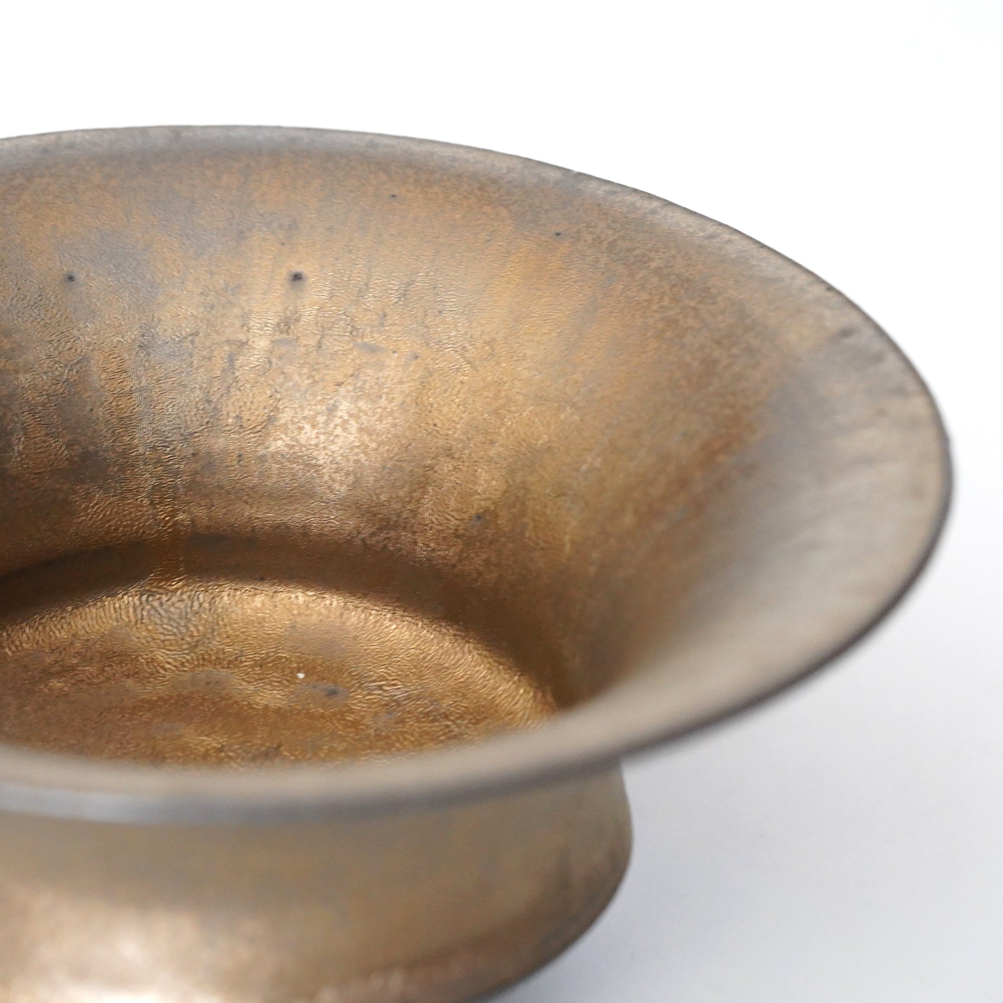 【Hideki Yamamoto】Gold-painted Yayoi bowl