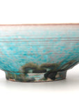 turquoise shallow bowl