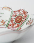 Akae flowers and birds Banreki Fukurokuju small bowl of quince