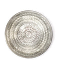 【山本英樹】硝子釉三島手皿 19cm