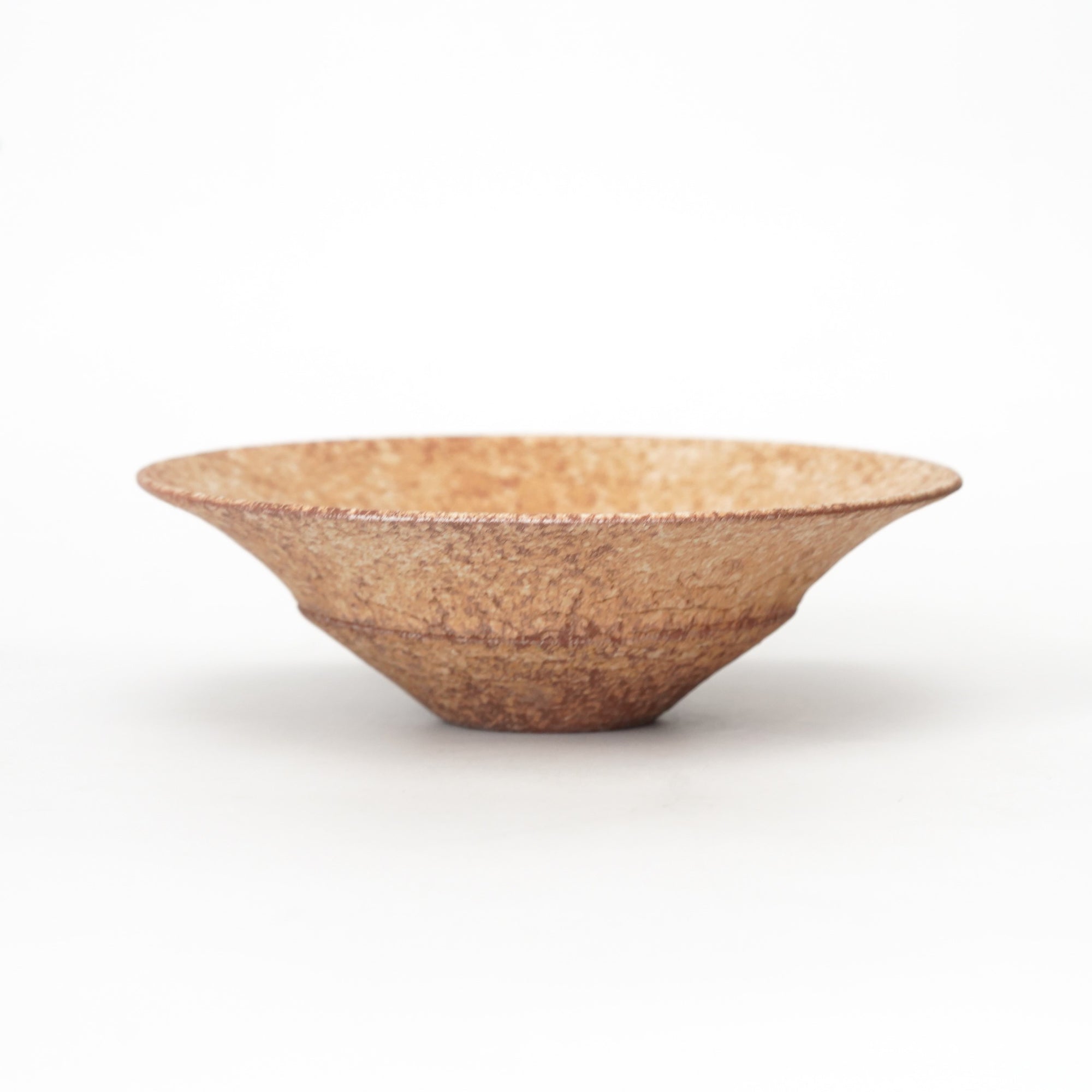 【Etsuji Noguchi】grayish black 6sun flat bowl