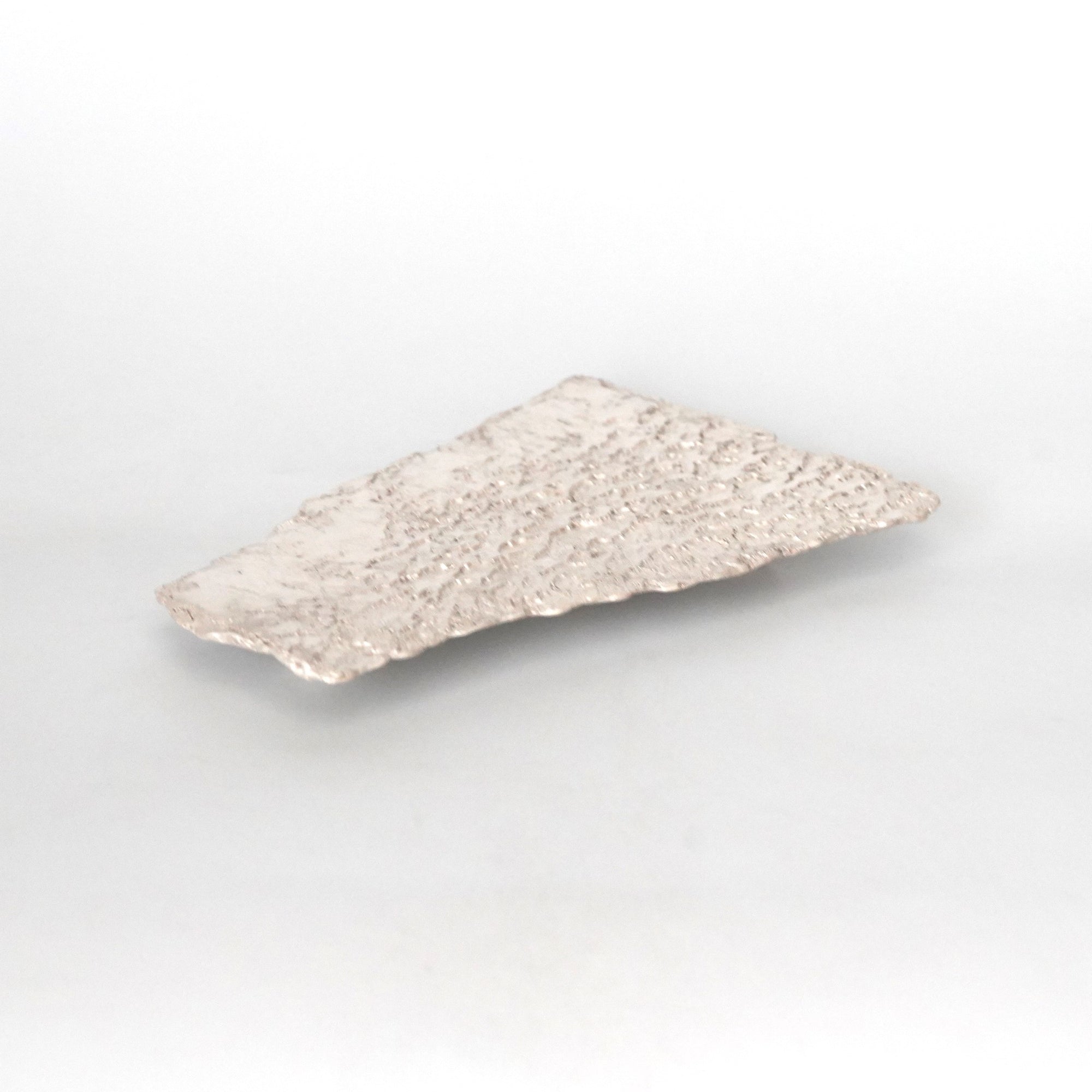 【野田里美】銀樹三つ足皿