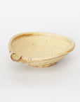 【Kazuhiko Kudo】Yellow Kohiki flat katakuchi small bowl