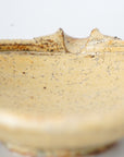 【Kazuhiko Kudo】Yellow Kohiki flat katakuchi small bowl