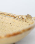 【Kazuhiko Kudo】Yellow Kohiki flat katakuchi small bowl