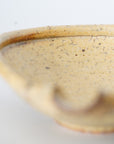 【Kazuhiko Kudo】Yellow Kohiki flat katakuchi small bowl