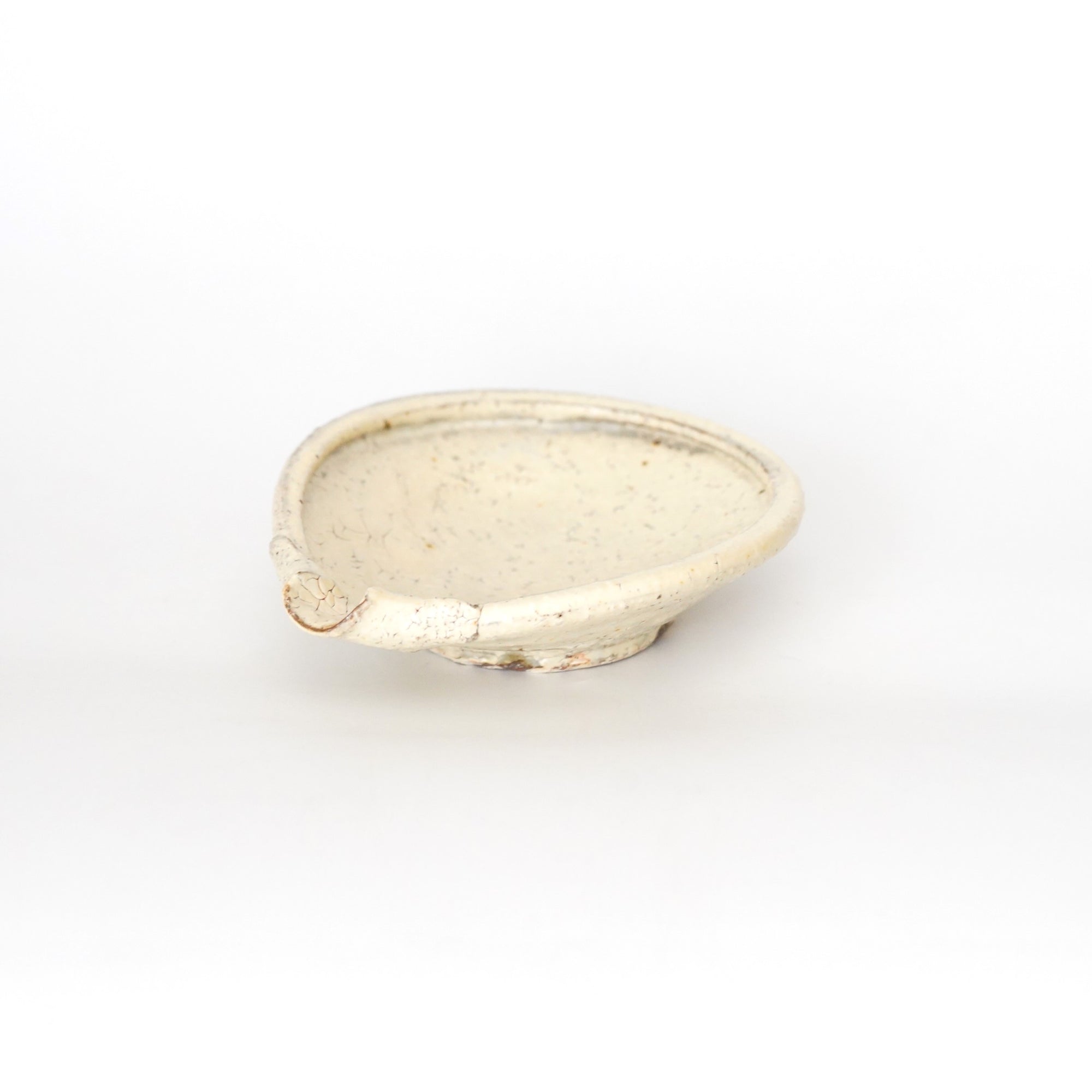 【工藤和彦】黄粉引平片口小钵