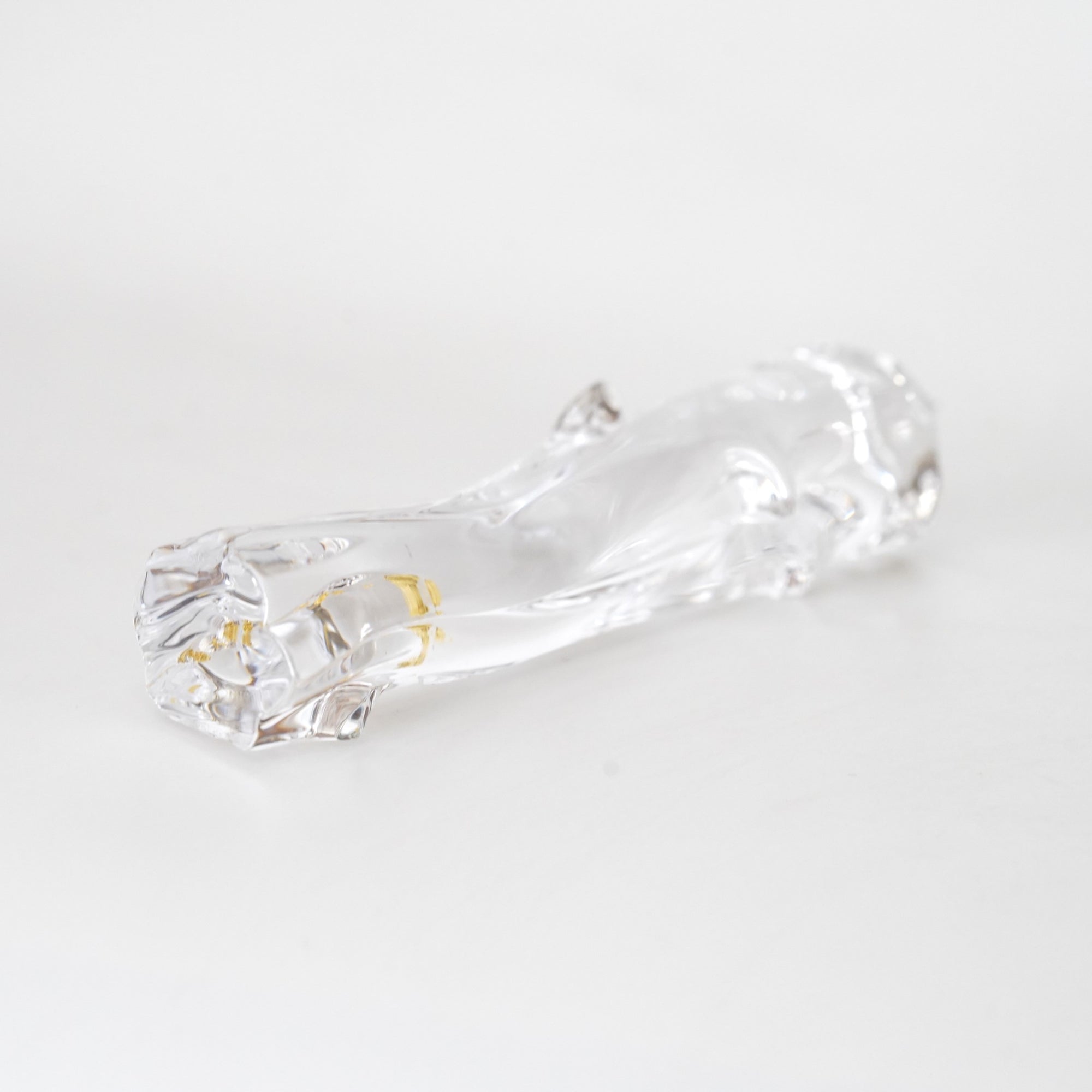 【中村真紀】箸置 樹(透明・金)