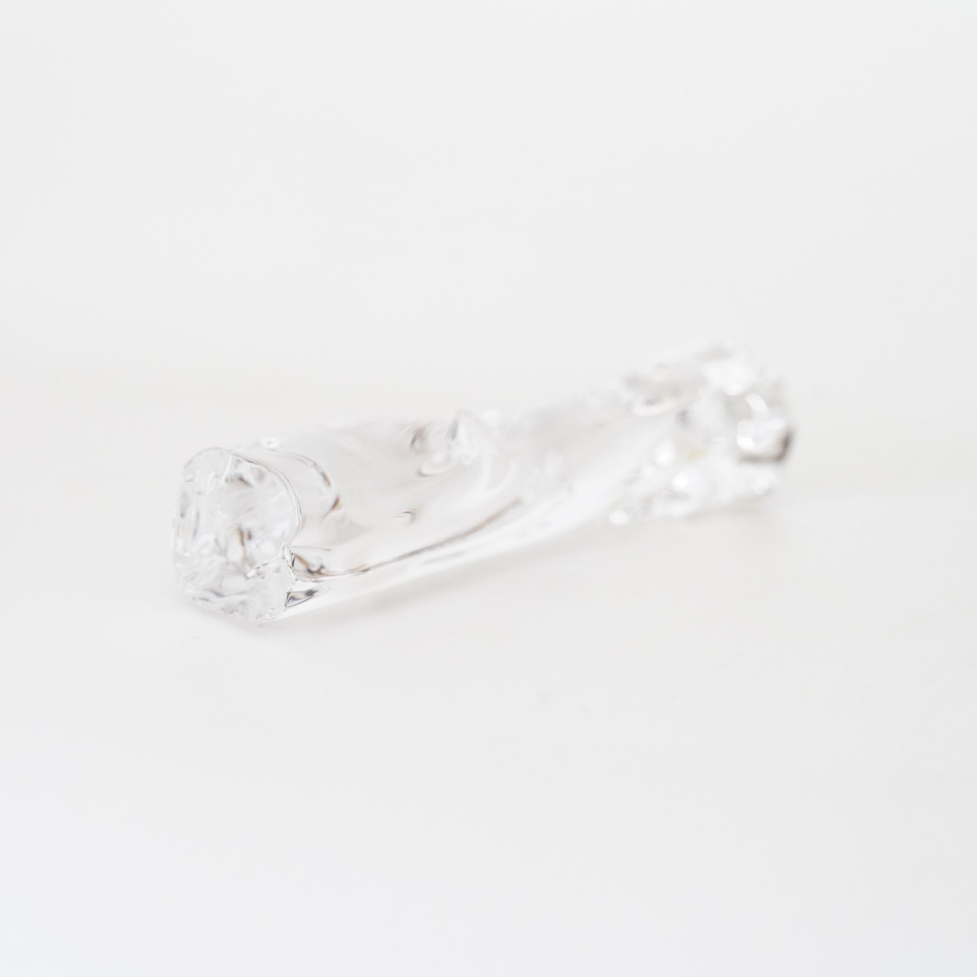 【中村真紀】箸置 樹(透明・金)