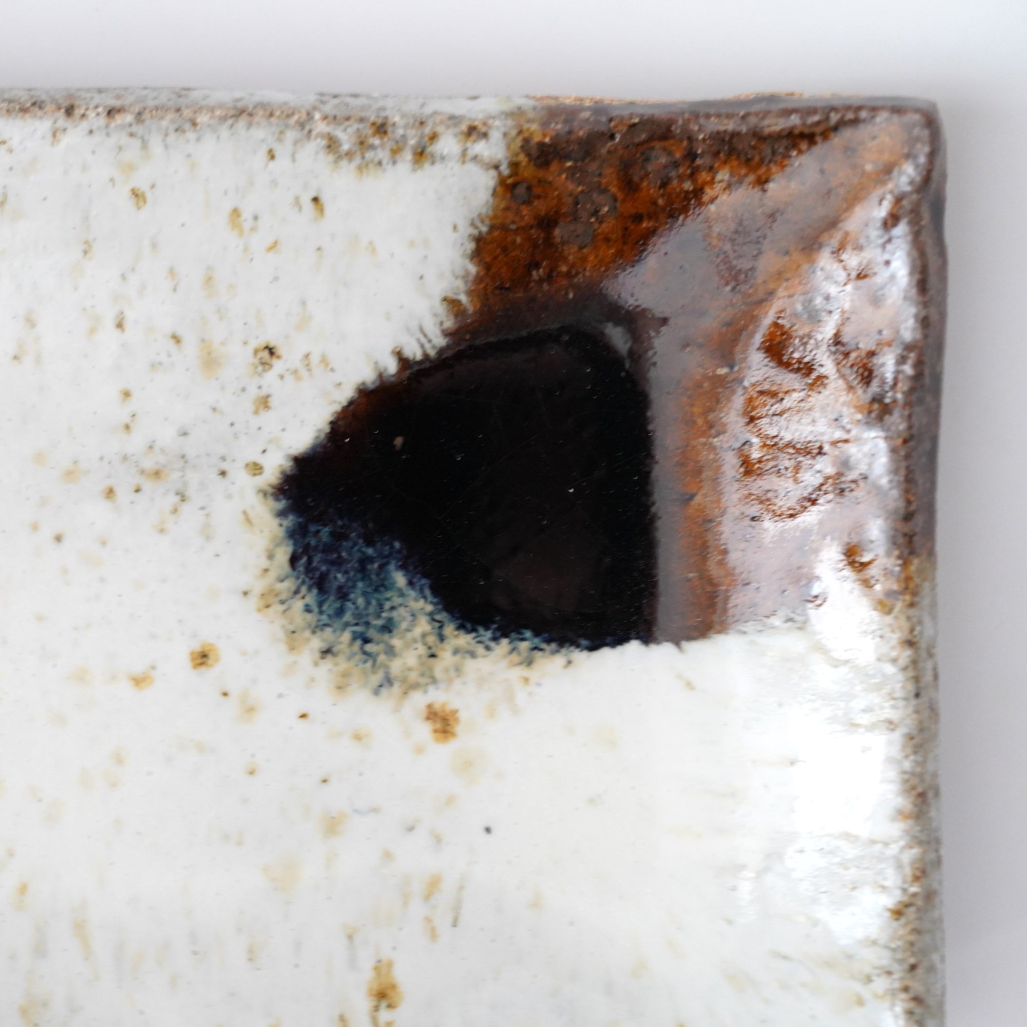 【福田和祐】朝鮮唐津陶板 21×11cm