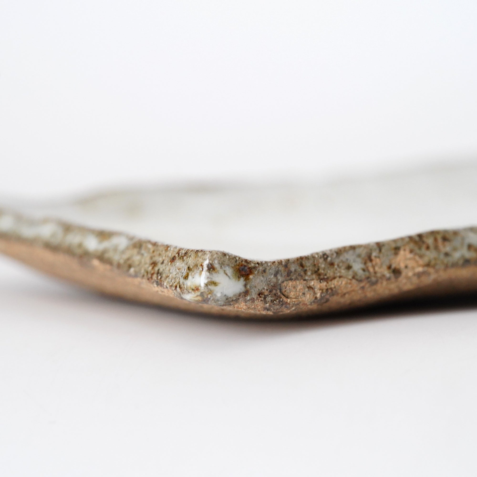 【福田和祐】朝鮮唐津陶板 21×11cm