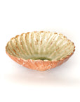 round flower-shaped bowl