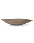 【Hideki Yamamoto】Glass glazed leaf-shaped Hakeme plate
