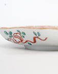 墨弹宝字花鸟文五寸盘
