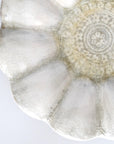【Hideki Yamamoto】Glass glazed Mishima-de hexagonal plate