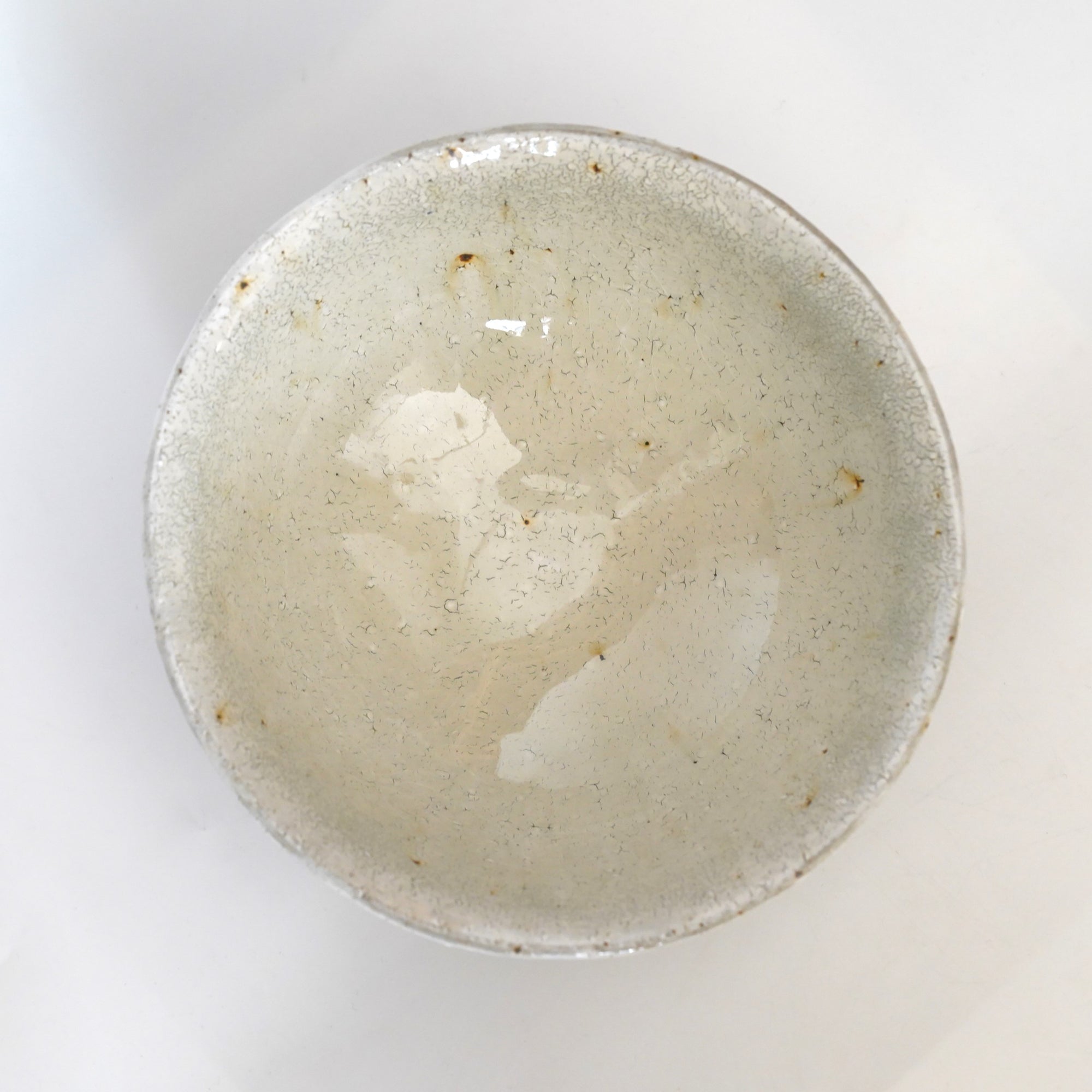 【Tomohiro Suzuki】Glass glazed big bowl