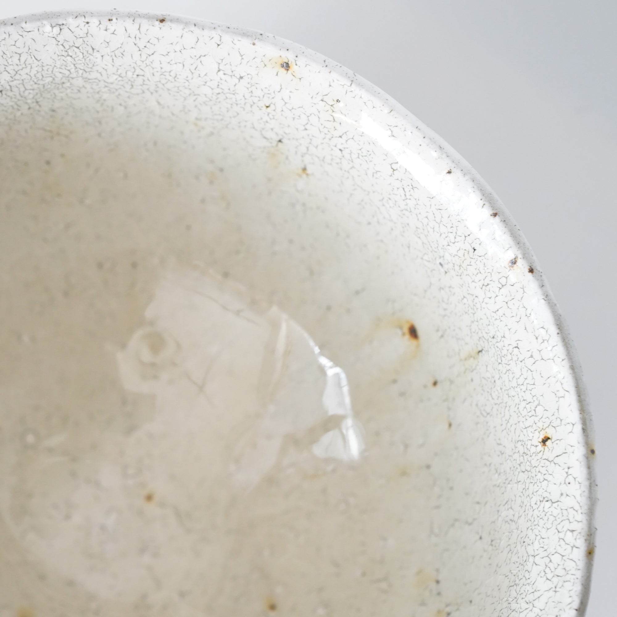 【Tomohiro Suzuki】Glass glazed big bowl