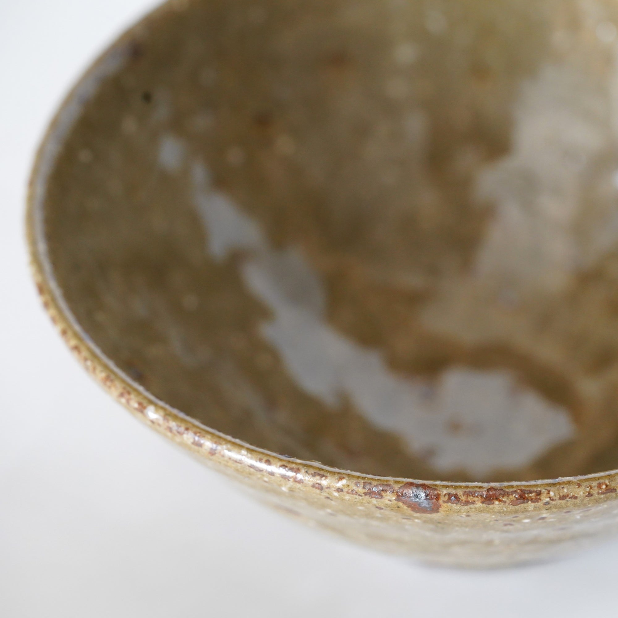 【Tomohiro Suzuki】Glass glazed big bowl