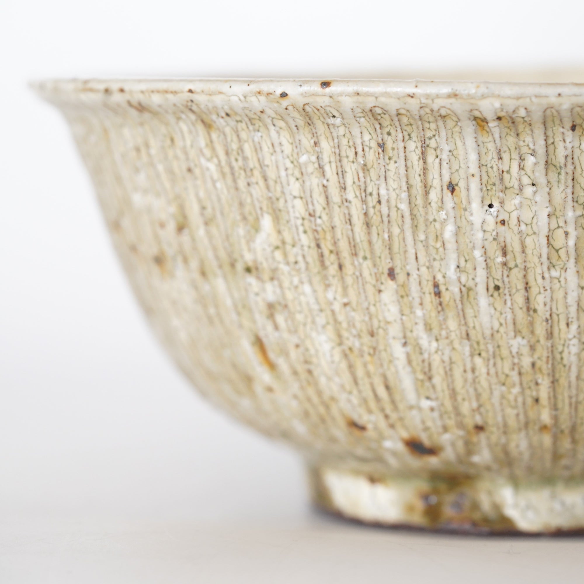【Tomohiro Suzuki】Glass glazed big bowl