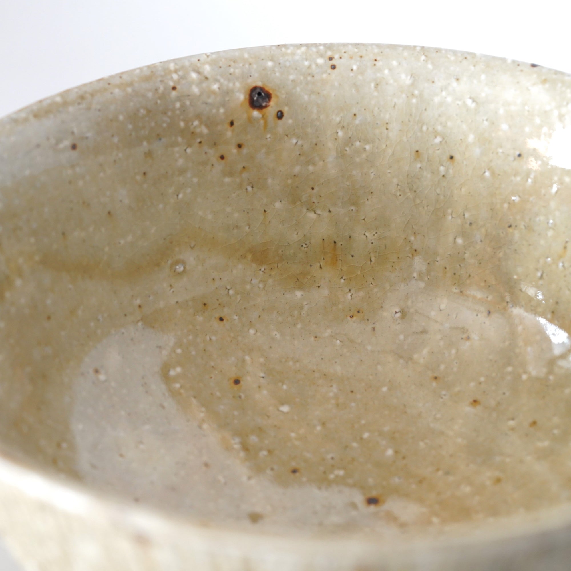 【Tomohiro Suzuki】Glass glazed big bowl