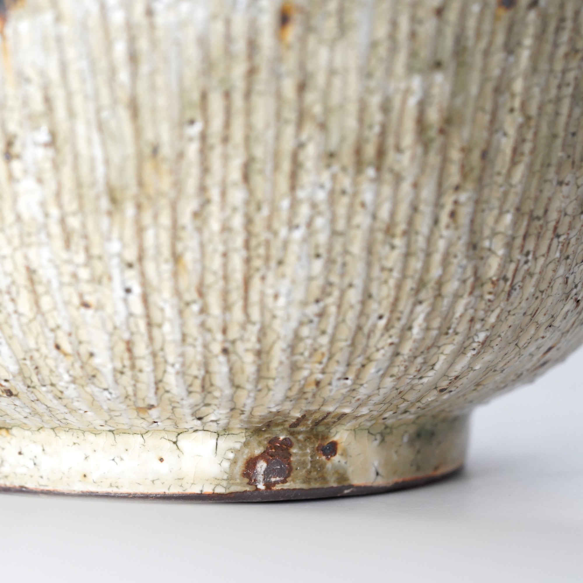 【Tomohiro Suzuki】Glass glazed big bowl