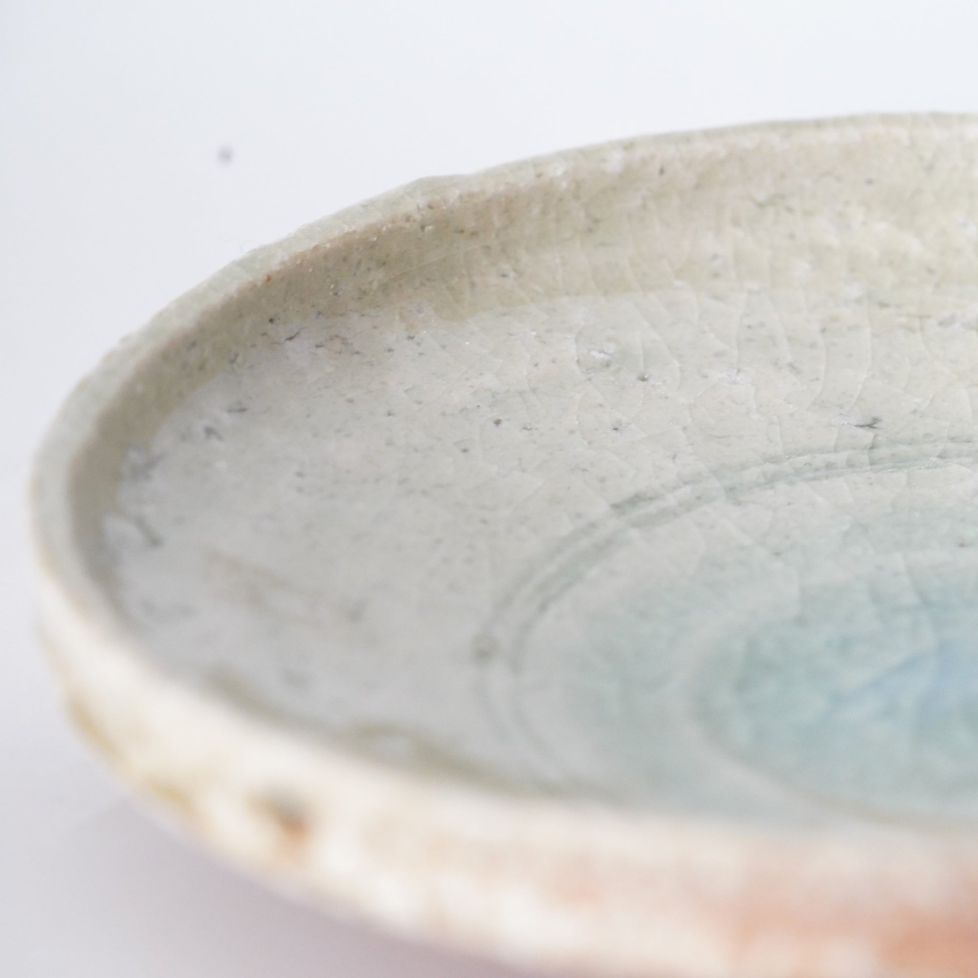 【澤克典】信楽丸平鉢 17cm